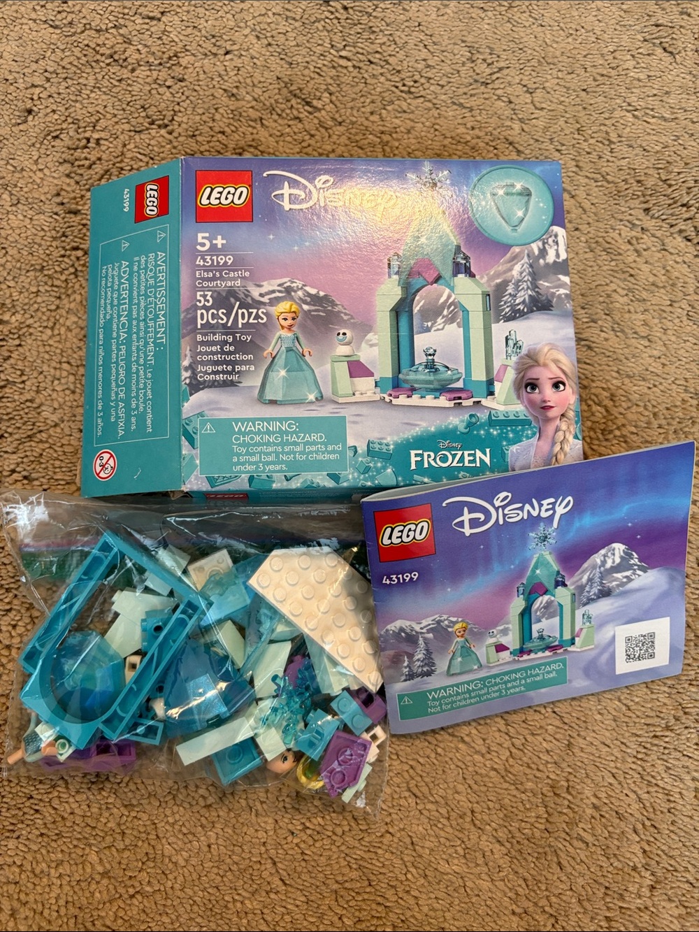 LEGO Disney Elsa's Castle Courtyard